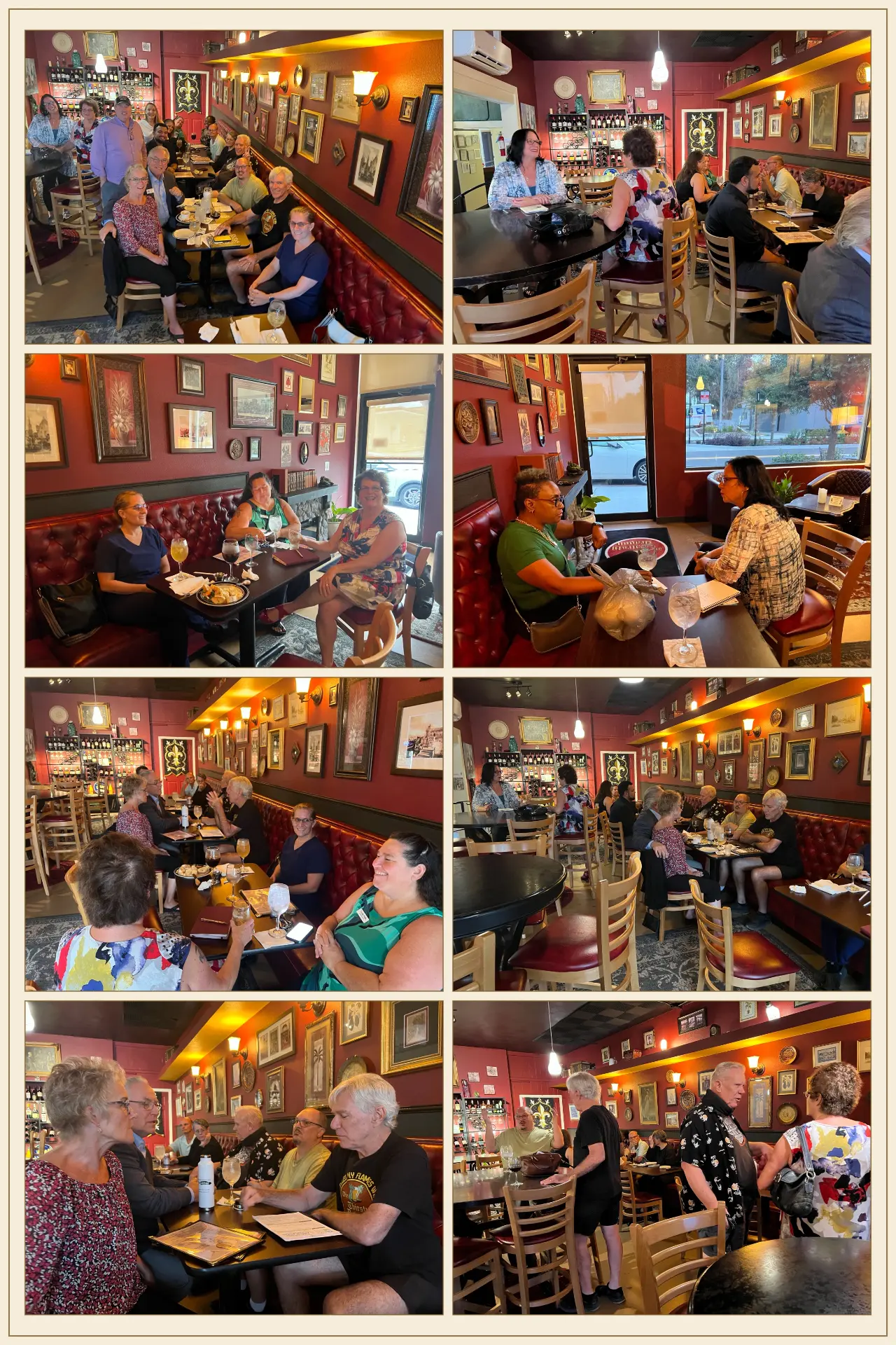 Founders and neighbors gathered at The Thirsty Dragon for a past Startup Night